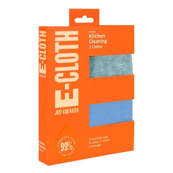 ECloth Microfiber Kitchen Cleaning Cloth 2 pk 10601 Zoro